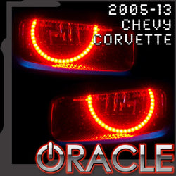ORACLE Lighting 2005-2013 Chevrolet Corvette C6 LED Fog Light Halo Kit