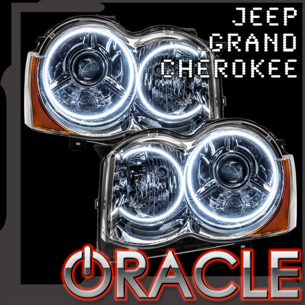 ORACLE Lighting 2008-2010 Jeep Grand Cherokee LED Headlight Halo Kit