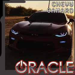 Chevy camaro projector halo kit with ORACLE Lighting logo