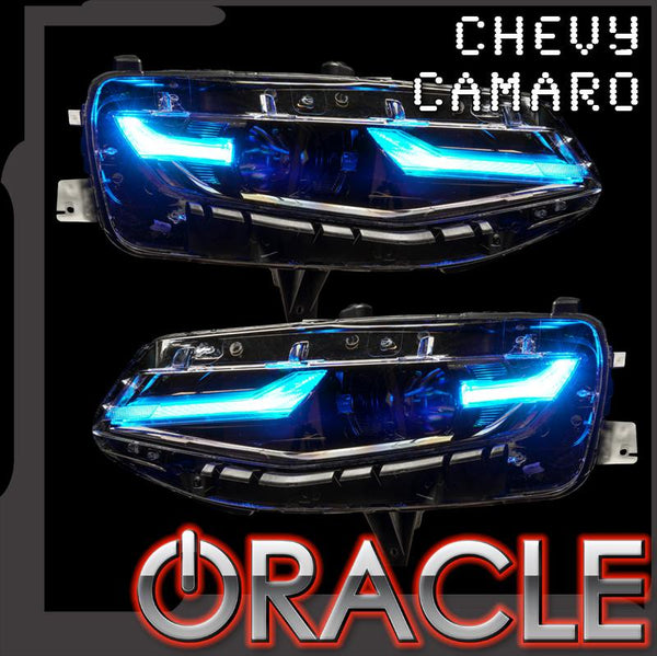 ORACLE Lighting 2019-2021 Chevrolet Camaro LS/LT ColorSHIFT® RGB+A Headlight DRL Upgrade Kit