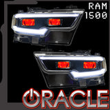 RAM 1500 colorshift demon eye kit with ORACLE Lighting logo