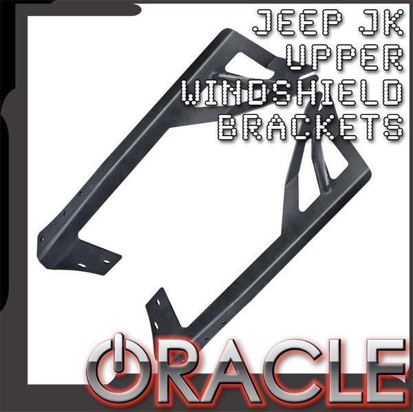 ORACLE Jeep JK Upper Windshield Brackets (Pair)