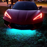 ORACLE Lighting 2020-2023 Chevrolet C8 Corvette ColorSHIFT® RGB+A LED Headlight DRL Upgrade
