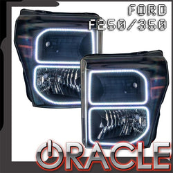 ORACLE Lighting 2011-2016 Ford F-250/F-350 Super Duty Pre-Assembled Headlights - Black
