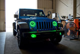 ORACLE Lighting 2007-2017 Jeep Wrangler JK LED Surface Mount Headlight Halo Kit