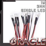 ORACLE 1W 3mm Single Wired LED