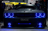 ORACLE Lighting 2008-2014 Dodge Challenger Dynamic ColorSHIFT® Headlight Halo Kit - Surface Mount