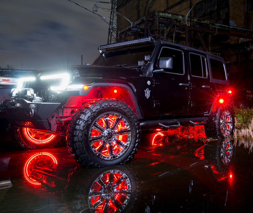 ORACLE Lighting LED Illuminated Wheel Rings - Single / Double Row LED