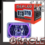 ORACLE Pre-Installed 4x6" H4651/H4656 Sealed Beam Halo - UV/Purple SMD