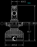 ORACLE 5202 LED Headlight Replacement Bulbs
