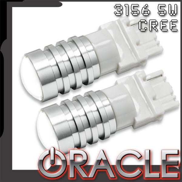 2005-2013 Chevrolet C6 Corvette ORACLE Hi-Output LED Reverse 3156 5W CREE LED Bulbs