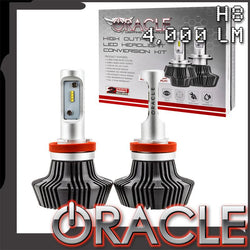 ORACLE H8 4,000+ Lumen LED Headlight Bulbs (Pair)