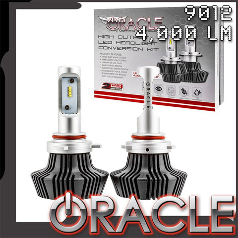ORACLE 9012 4,000+ Lumen LED Headlight Bulbs (Pair)