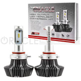 LED headlight bulbs with packaging