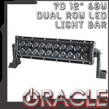 ORACLE Black Series - 7D 12” 60W Dual Row LED Light Bar