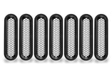 Mesh inserts for vector grill