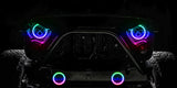 ORACLE Lighting Jeep Wrangler JK/JL & Gladiator JT High Performance 20W LED Fog Lights - Dynamic ColorSHIFT®