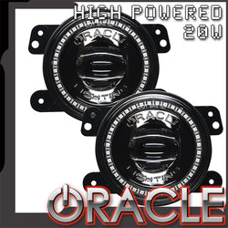 High powered LED fog lights with ORACLE Lighting logo