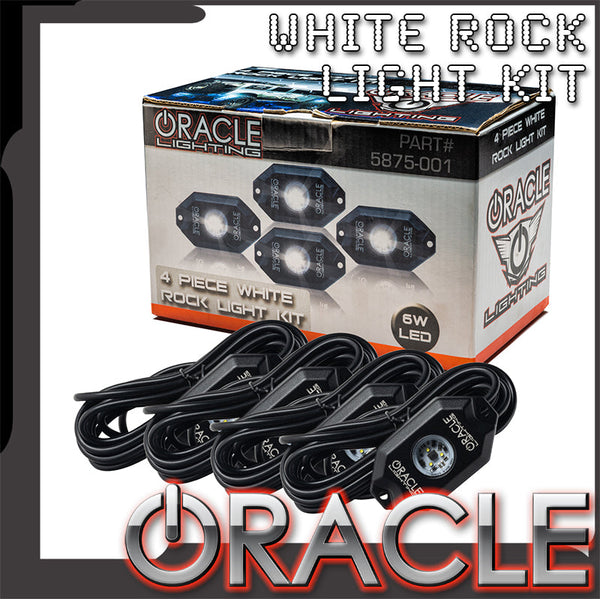 White rock light kit with ORACLE Lighting logo