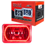 ORACLE Pre-Installed 4x6" H4651/H4656 Sealed Beam Halo - Red SMD