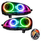 ORACLE Lighting 2006-2010 Volkswagen Jetta Pre-Assembled Halo Headlights-Chrome