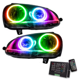 ORACLE Lighting 2006-2010 Volkswagen Jetta Pre-Assembled Halo Headlights-Chrome