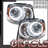ORACLE Lighting 2007-2009 Dodge Durango Pre-Assembled Halo Headlights - Chrome Housing