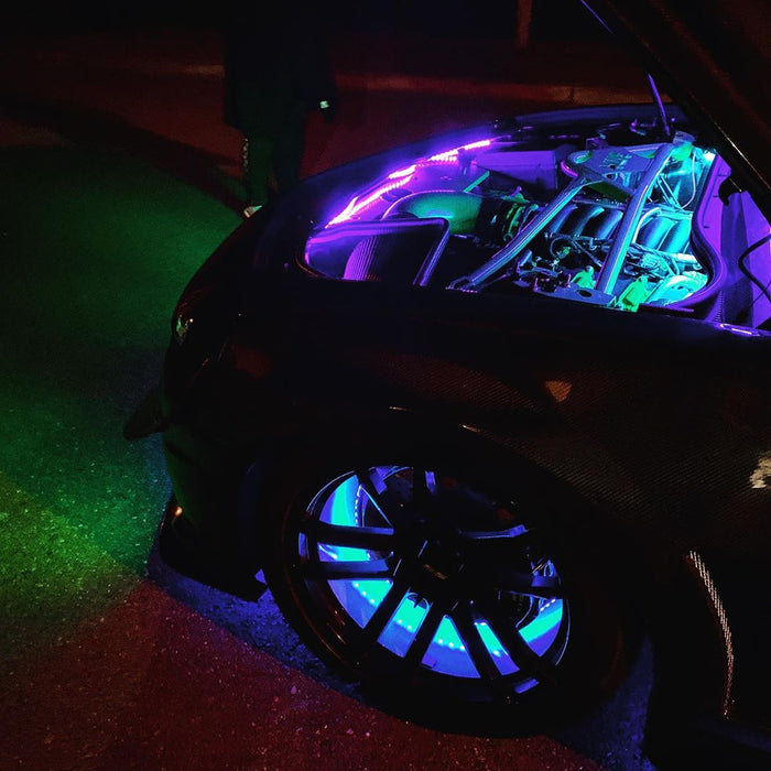 ORACLE Lighting LED Illuminated Wheel Rings - Single / Double Row LED