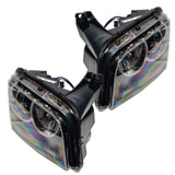 ORACLE Lighting 2008-2010 Dodge Charger Pre-Assembled Halo Headlights - HID