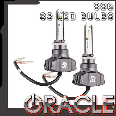 880 S3 LED bulbs with ORACLE Lighting logo