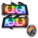ORACLE Lighting 2004-2012 Chevrolet Colorado Pre-Assembled LED Halo Headlights