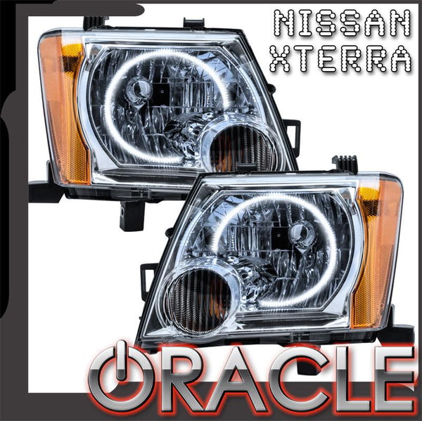 ORACLE Lighting 2005-2014 Nissan Xterra Pre-Assembled LED Halo Headlights