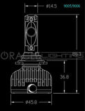 ORACLE 9005 LED Headlight Replacement Bulbs
