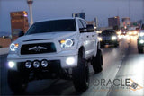 ORACLE Lighting 2007-2013 Toyota Tundra Pre-Assembled Halo Headlights - Chrome Housing