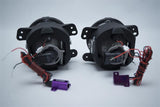 2007-09 Jeep Wrangler/2005-07 Magnum Fog Lights - ORACLE Green Plasma Halos