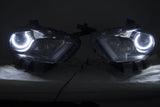 2013-2016 Dodge Dart HID Headlights - ORACLE White LED Halo Kit Pre-Installed