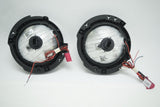 2007-2016 Jeep Wrangler Headlights Pair with ORACLE HALO KIT BLUE