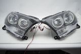 2011-2013 Dodge Durango SUV Headlights w/ ORACLE White LED SMD Halo Kit
