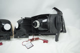 1994-2002 Dodge RAM 1500 Headlights - ORACLE Blue LED SMD Halo Kit Pre-Installed