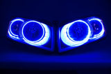 2007-2011 Dodge Caliber Headlights w/ ORACLE RGB ColorSHIFT LED Halos + Remote