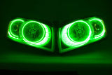 2007-2011 Dodge Caliber Headlights w/ ORACLE RGB ColorSHIFT LED Halos + Remote