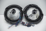 2007-16 Jeep Wrangler Headlights w/ ORACLE ColorSHIFT RGB Halo Kit + Remote