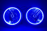 2007-16 Jeep Wrangler Headlights - ORACLE ColorSHIFT RGB Halo Kit + 1.0 Remote