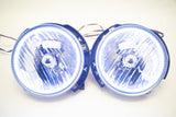 2007-16 Jeep Wrangler Headlights - ORACLE ColorSHIFT RGB Halo Kit + 1.0 Remote