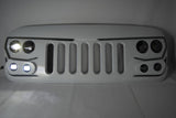 ORACLE Vector Grill BRIGHT WHITE PW7 - 2007-17 Jeep Wrangler w/ LED Headlights, Hi Beams, DRLs