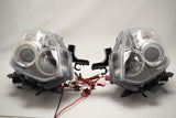 2010-2012 Nissan Altima Headlights - ORACLE WHITE LED Halo Kit