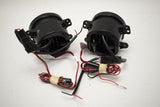 Jeep Wrangler Dodge Chrysler LED Hi-Power Fog Lights + ORACLE White Plasma Halos