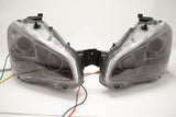2009-2014 Nissan Maxima Headlights - ORACLE WHITE LED Halo Kit + Tinted Lenses