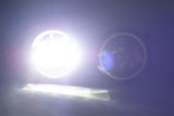 Jeep Wrangler Dodge Mopar LED Hi-Power Fog Lights + ORACLE White LED Halos