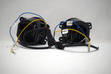 Jeep Wrangler Dodge Mopar LED Hi-Power Fog Lights + ORACLE White LED Halos